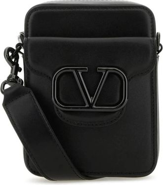 Valentino Garavani Garavani Loc Go Plaque Mini Crossbody Bag