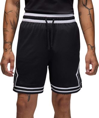 Nike Nike Mens J Df SPRT Dmnd Shorts, Black/White/White, XXL