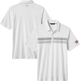 Travis Mathew Mens TravisMathew White Arizona Diamondbacks Top Recruit Tri-Blend Polo at Nordstrom, Size Large