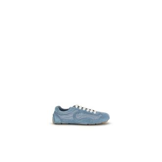 Prada Dames, Schoenen, Blauw, Maat: 38 1/2 EU Su&egrave;de