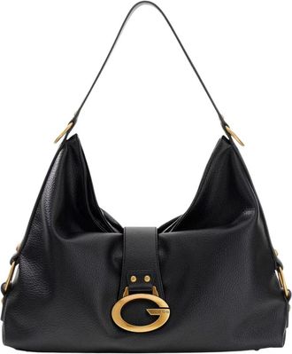 Guess Decor Vintage SML GF - Dames - Schoudertassen - Zwart - ONE Size - Tassen