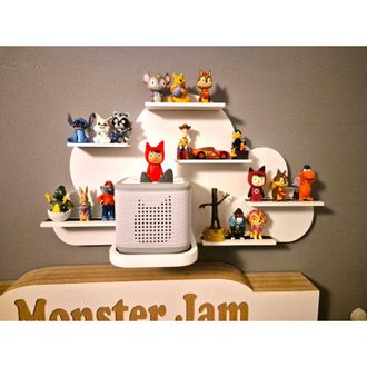 OEM Estanter&iacute;a/expositor De Nubes Para Figuras De Audio Para El Sistema Toniebox 2