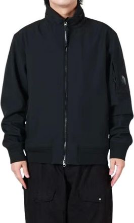 C.P. Company C.P. Company - Chaqueta con cremallera y detalle de lente - Sweatshirts & Hoodies - Hombre - Negro - XL
