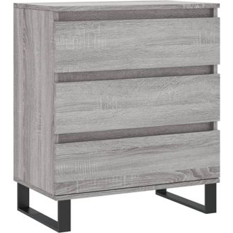 vidaXL Vidaxl - Sideboard Grey Sonoma 60x35x70 cm Engineered Wood