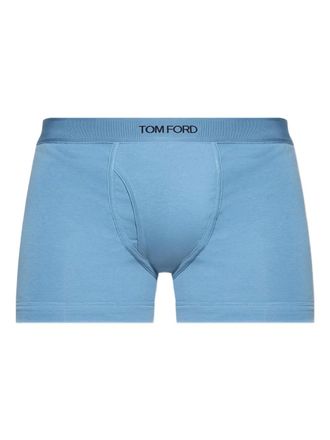 Tom Ford Boxer con stampa - Blu