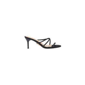 Twentyfourhaitch Heeled Mules, female, Black, Size: 10 US Heeled Mules