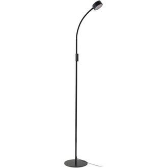 Lindby Led Floor Lampdimmable Maori made of Metal for Office & Workroom