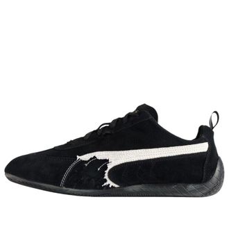 Puma Balenciaga x Puma Speedcat Suede Distressed Black White 847146WSDSD1090