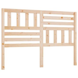 vidaXL Cabecero De Cama Madera Maciza De Pino 126x4x100 Cm Vidaxl