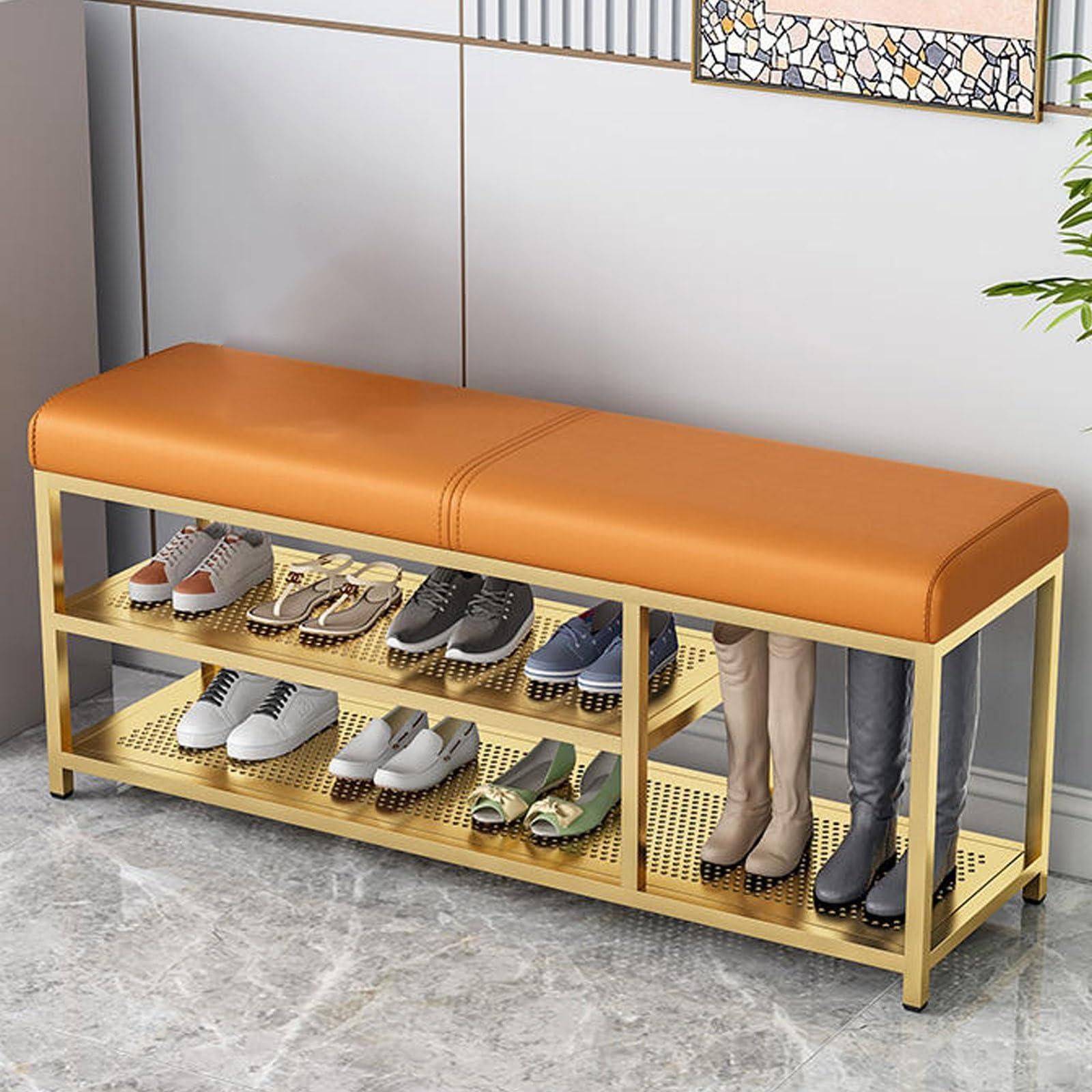 Schuhbank Mit Stauraum - Gepolsterte Sitzbank Für Flur & Eingang