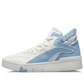Li-Ning (WMNS) Li-Ning Superwave Canvas Hi White Blue AGCQ204-3