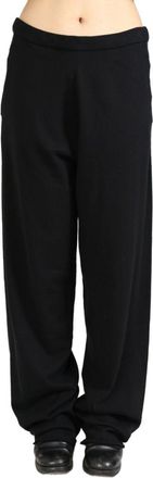 Extreme Cashmere n&deg;353 track pants - unisex - Cashmere/Cotton - One Size - Black