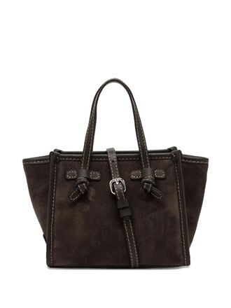 Gianni Chiarini Borsa tote con nodo - Marrone