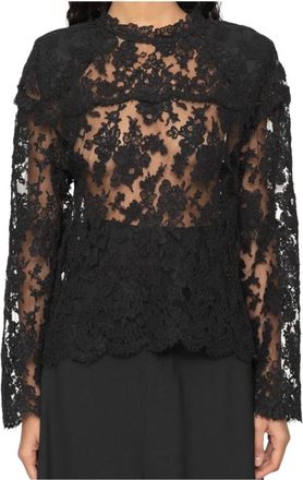 Sea NY Maglia a Maniche Lunghe - - Tops - Donna - Nero - M