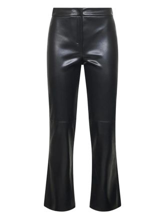Max Mara high-rise trousers - women - Polyester - M - Black