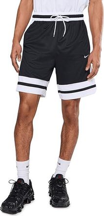 Nike Dri-FIT 8 Game Classic Basketball Shorts Mens Workout Black/White/Black/White : 2XL 8, Polyester