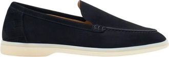 Scarosso Ludovica Premium Loafer - Dames - Loafers - Blauw - 41 EU - Su&egrave;de - Schoenen