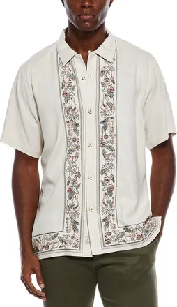Tommy Bahama Holiday In Paradise Silk Shirt