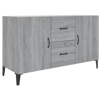 Berkfield Home Sideboard Grey Sonoma 100x36x60 cm Engineered Wood | Size: 100 x 36 x 60 cm