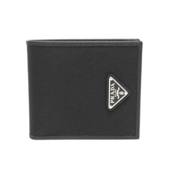Prada Pre-owned Tessuto 2Mo738 Portafoglio Bi-fold - - Pre-owned - Uomo - Nero - ONE SIZE