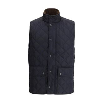 Barbour Diamant gestikte vest met klepzakken - Heren - Bodywarmers - Blauw - XL - Jassen