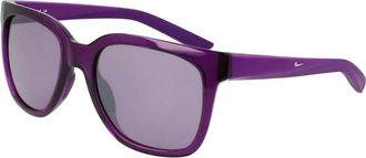 Nike Grand Plum Shaded Zonnebril - Dames - Zonnebrillen - Paars - 54 MM - Accessoires