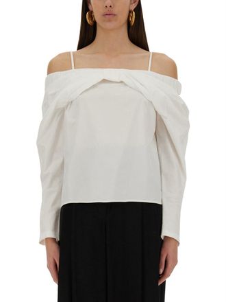 Nina Ricci Off-Shoulder Shirt