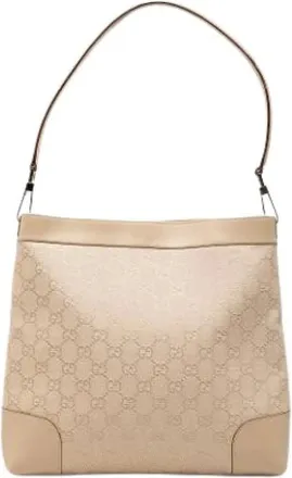 Gucci Pre-owned Shoulder Bags, female, Beige, Size: ONE SIZE Pre-owned Shoulder Bag