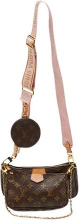 Louis Vuitton Pre-owned Multi Pochette Accessoires - Dames - Vintage Schoudertas - Bruin - ONE Size - Vintage