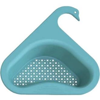 OEM Cestello Di Scolo A Forma Di Cigno, Filtro Multiuso Per Lavello Da Cucina, Cestello Di Scolo A Forma Di Cigno Da Appendere Al Rubinetto (blu)