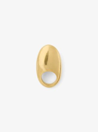 Michael Kors 24k-Gold-Plated Brass Dome Ring