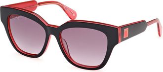 Max & Co. MO0106 01B Womens Sunglasses Black Size 54