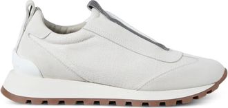 Brunello Cucinelli Sneakers in tela - Toni neutri