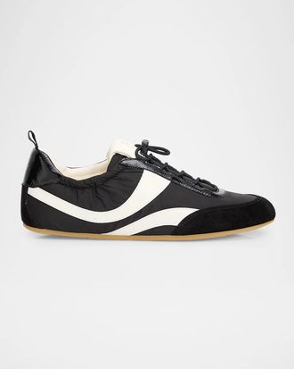 Stuart Weitzman Vander Low-Top Ballet Sneakers