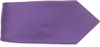 Kiton Cravatta in seta Viola Kiton Uomo