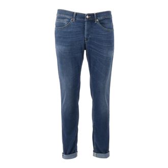 Dondup Slim-fit Jeans, male, Blue, Size: W35 Pantalone George