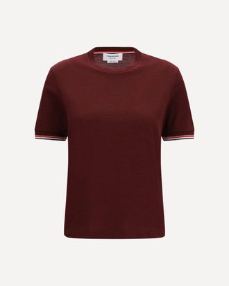 Thom Browne Wool-blend T-shirt Female 38