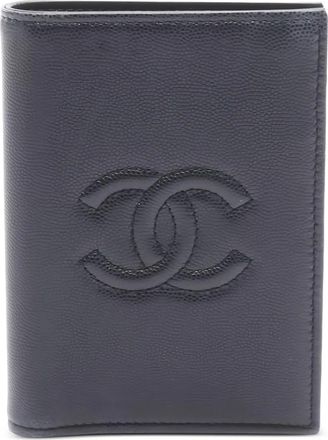 Chanel Portafoglio tri-fold Coco Mark 2021 - Nero