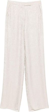 Emporio Armani Womens Capsule Pre Trousers Beige