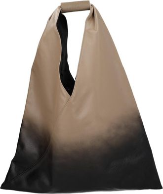 Maison Margiela Brown Slouchy Gradient Padded-Handle Tote Bag
