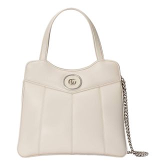 Gucci (WMNS) Gucci Petite GG Small Tote Bag White 745918-AACAW-9022