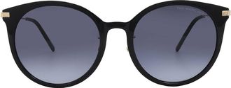 Marc Jacobs Dark Grey Shaded Oval Ladies Sunglasses MARC 552/G/S 02M2/9O 54