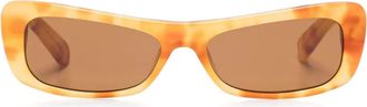 Jacquemus Occhiali da sole The Capri - Arancione
