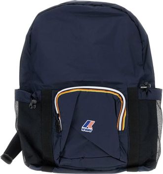 K-Way Rugzakken - Heren - Rugzakken - Blauw - ONE Size - Nylon - Tassen