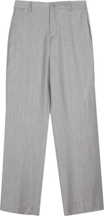 BRIGLIA 1949 straight-leg trousers - women - Virgin Wool/Cashmere - 40 - Grey