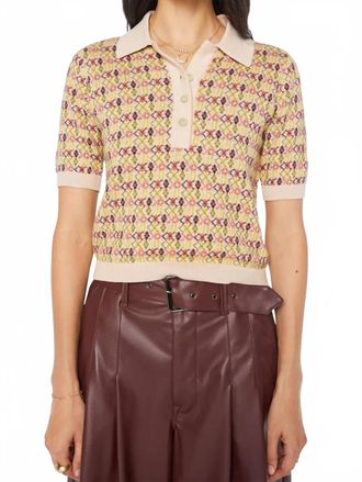 Mother The Hot Under The Collar Top In Multi