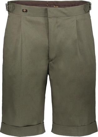 Moorer Heren, Korte broeken, Groen, Maat: XL Katoen