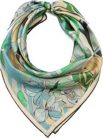 Kate Spade New York overgrown city silk square scarf in Multi at Nordstrom