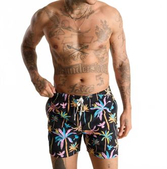 Chubbies Light Nights 5.5 Classic Swim Trunk In Black