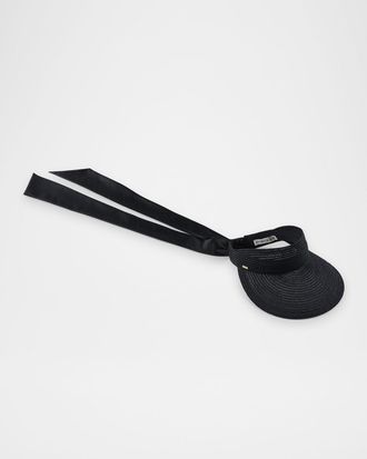 Eugenia Kim Ricky Vented Packable Straw Visor